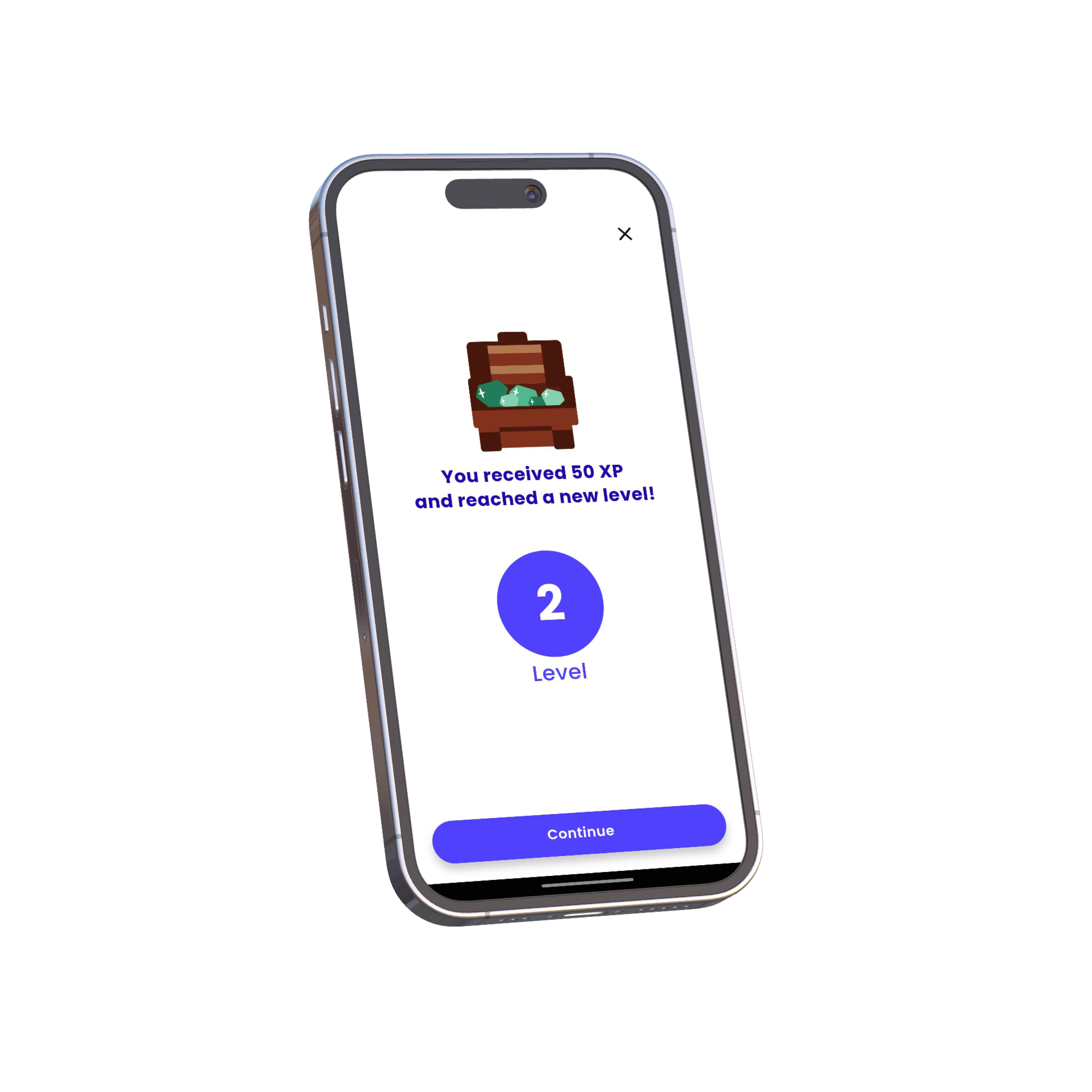 Screenshot of the CharisMe app for Social Skills. Profile and Challanges Pages